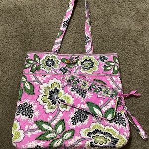 Vera bradley purse & wallet set